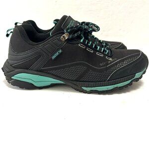 Mountain Warehouse Sneaker Shoe Callie Waterproof Women’s Size 8 US Black/Teal